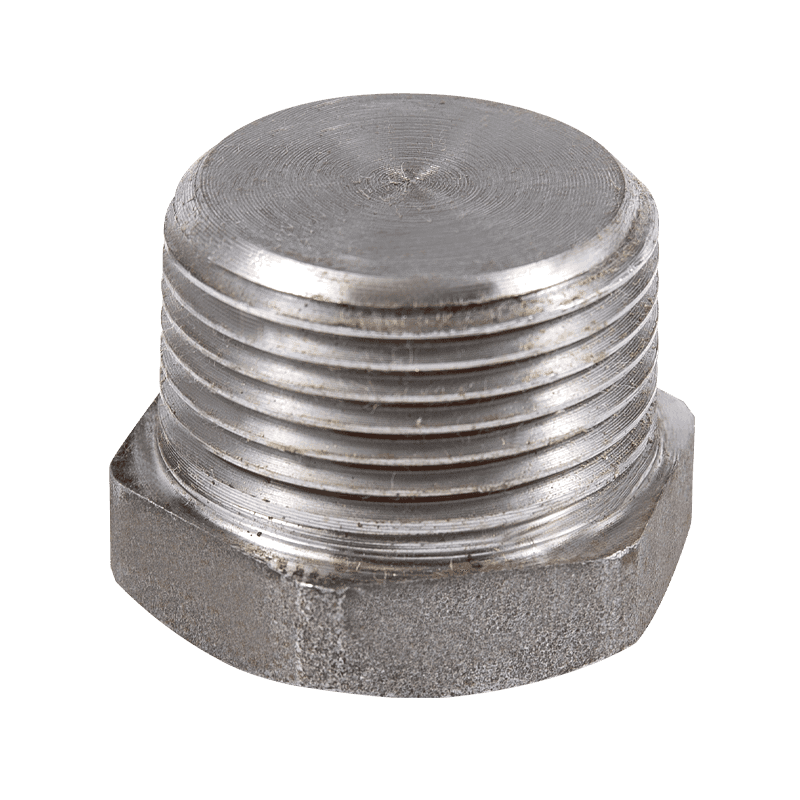 Smidd firkantet hodeplugg