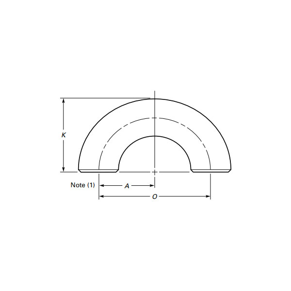 Stussveis 180 grader albue